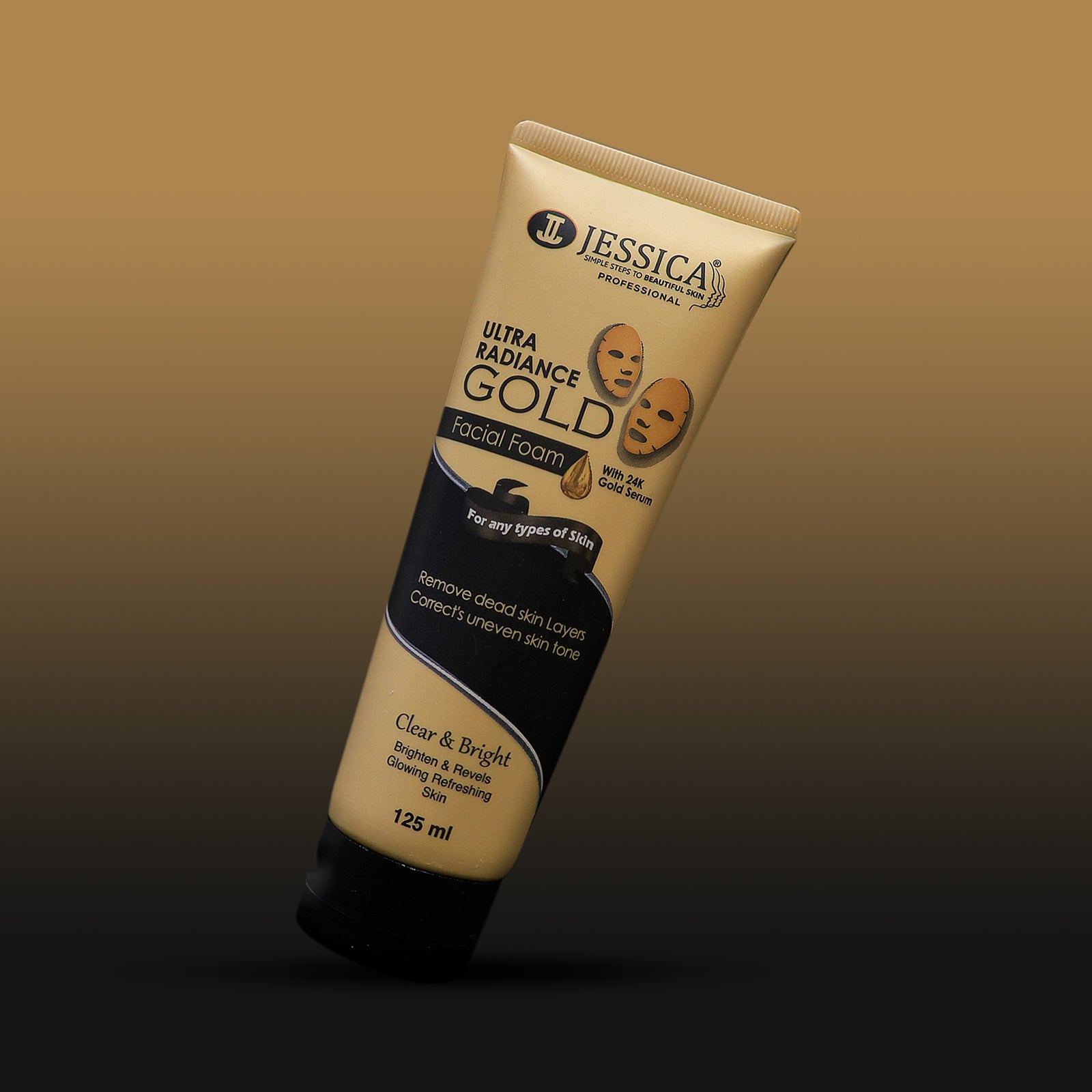 Gold Facial Foam – JESSICA COSMETIC
